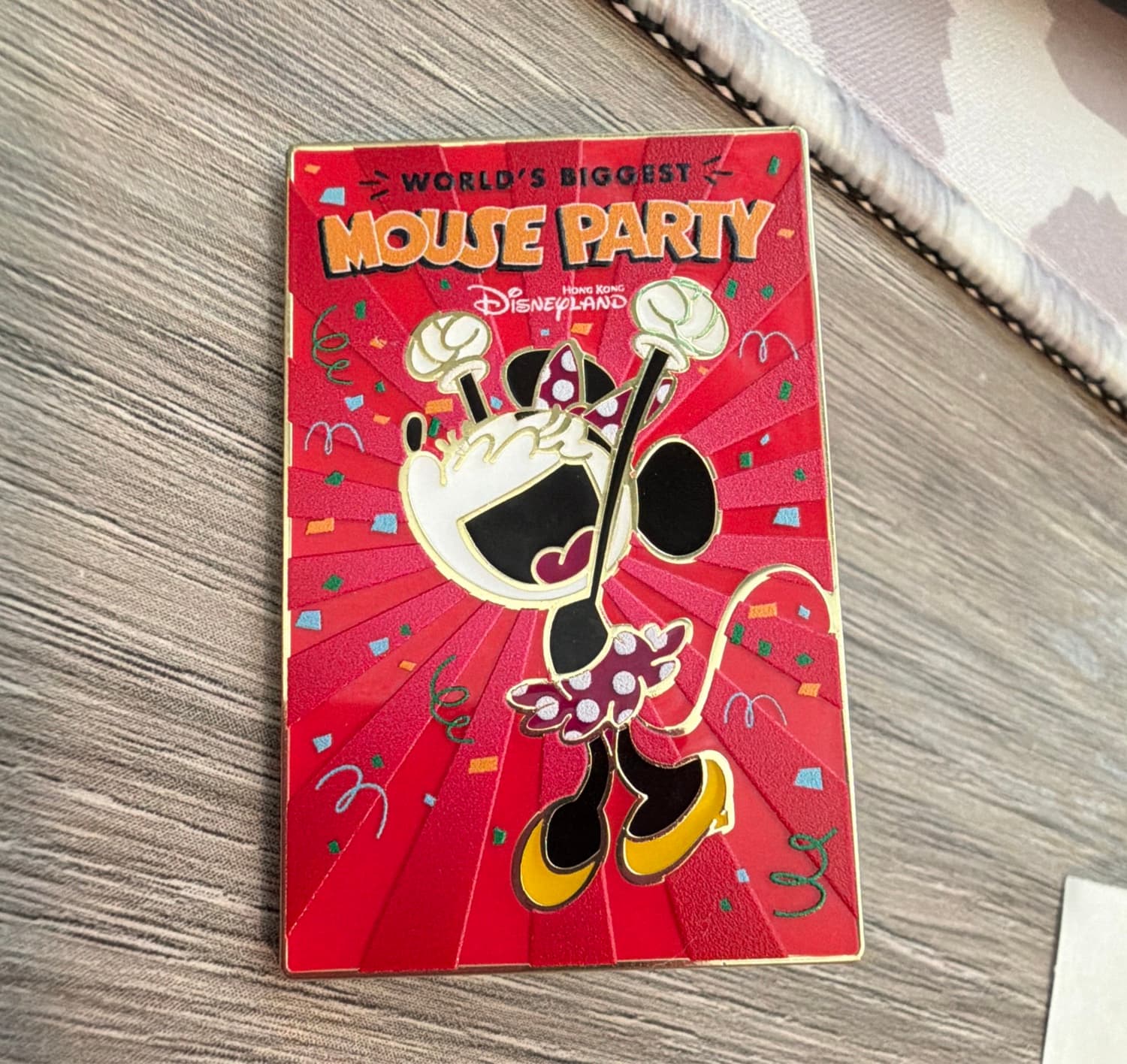 HKDL Park Ticket Minnie Mouse