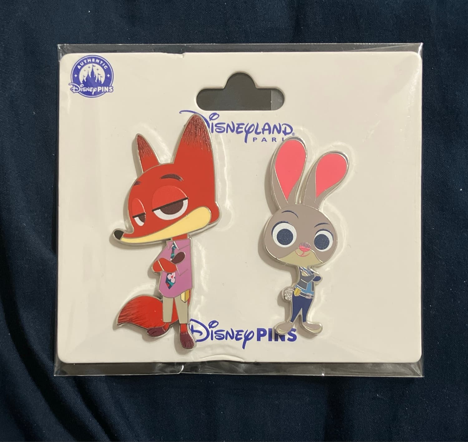 Judy Hopps & Nick Wilde Zootopia Pin Set