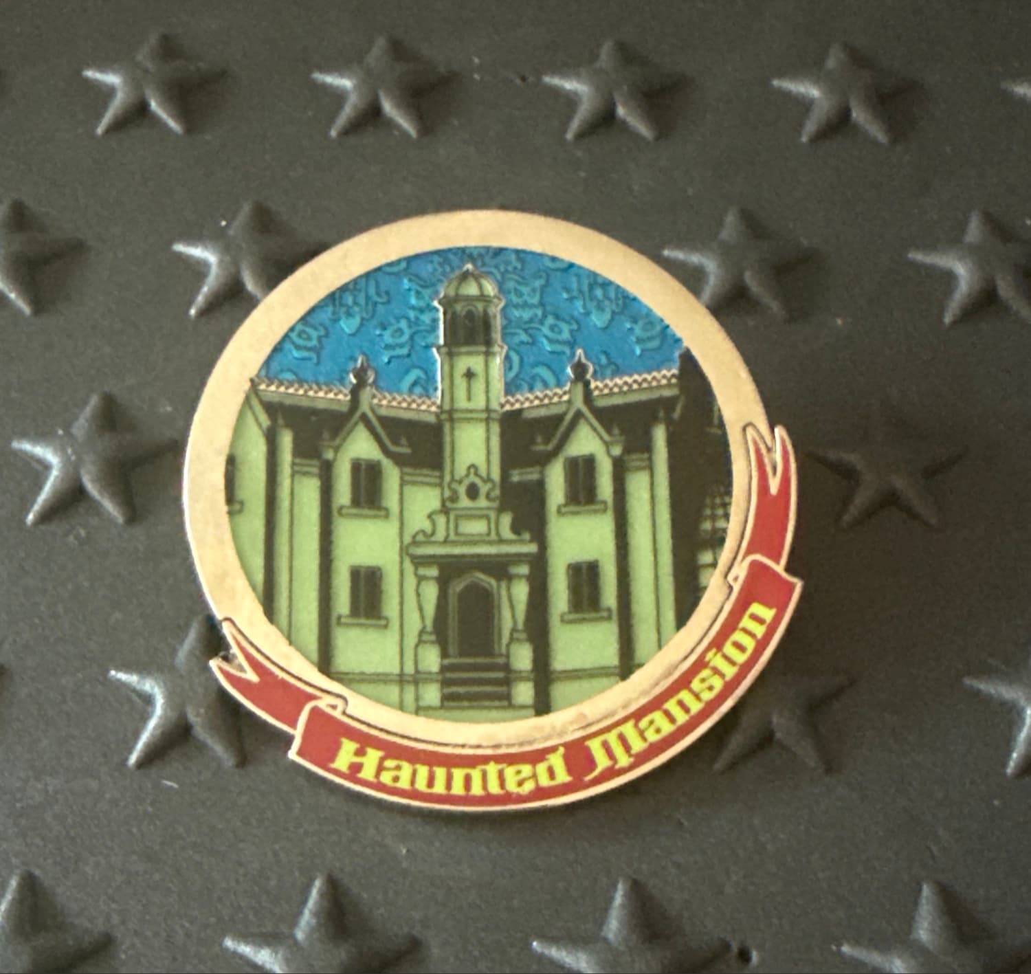 Haunted Mansion Attraction Building Pin front