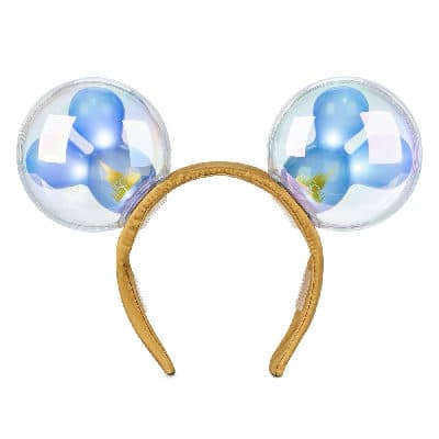 WDW 50th Mickey Mouse Balloon Light-Up Ear Headband