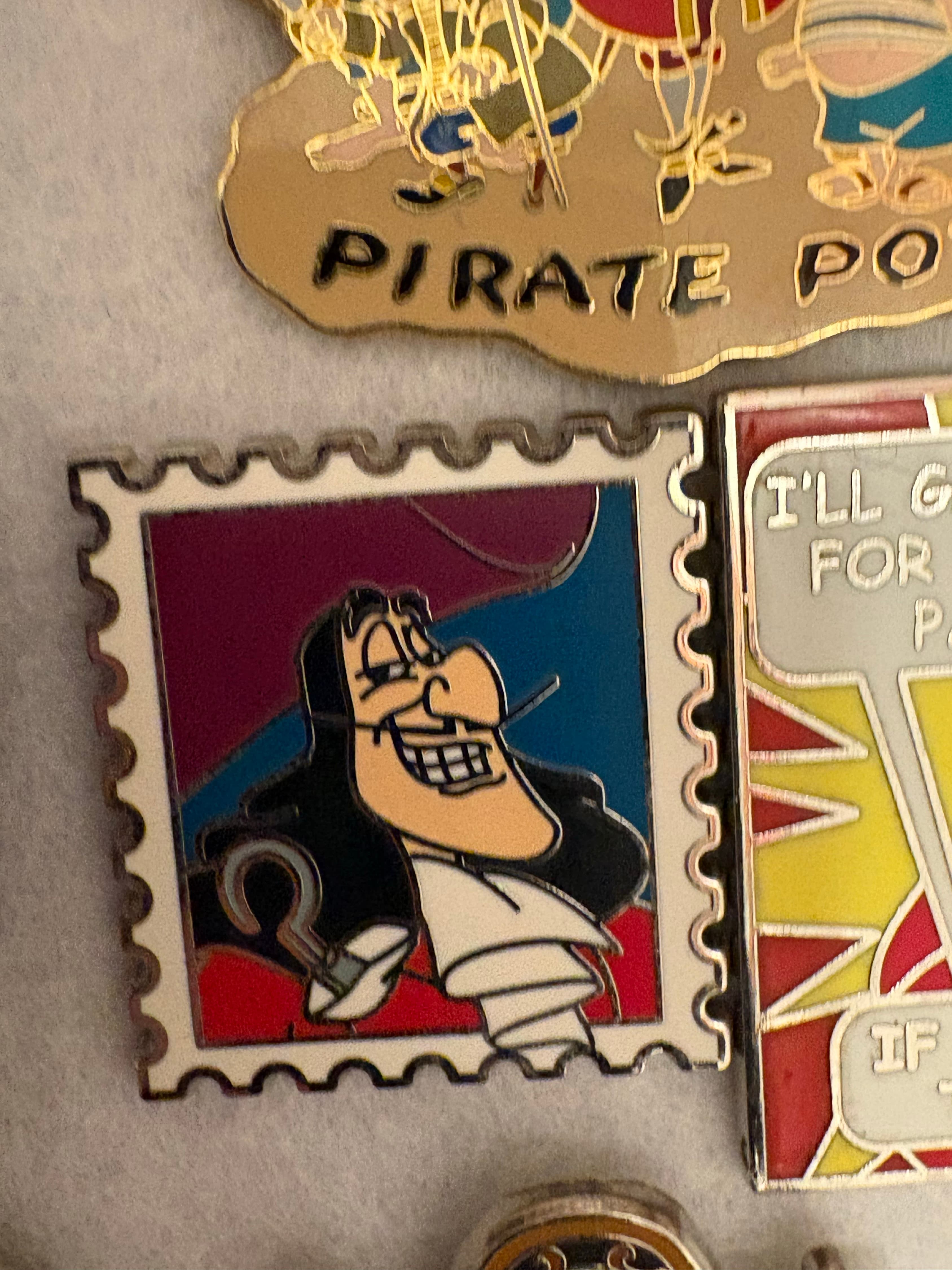 Captain Hook - Commemorative Stamps Series 3 front