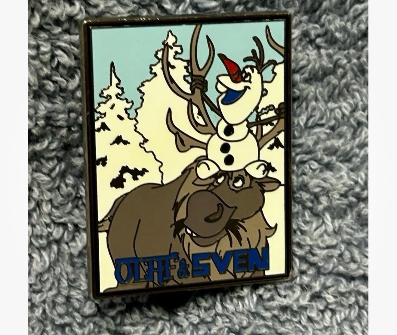 Olaf And Sven Pin