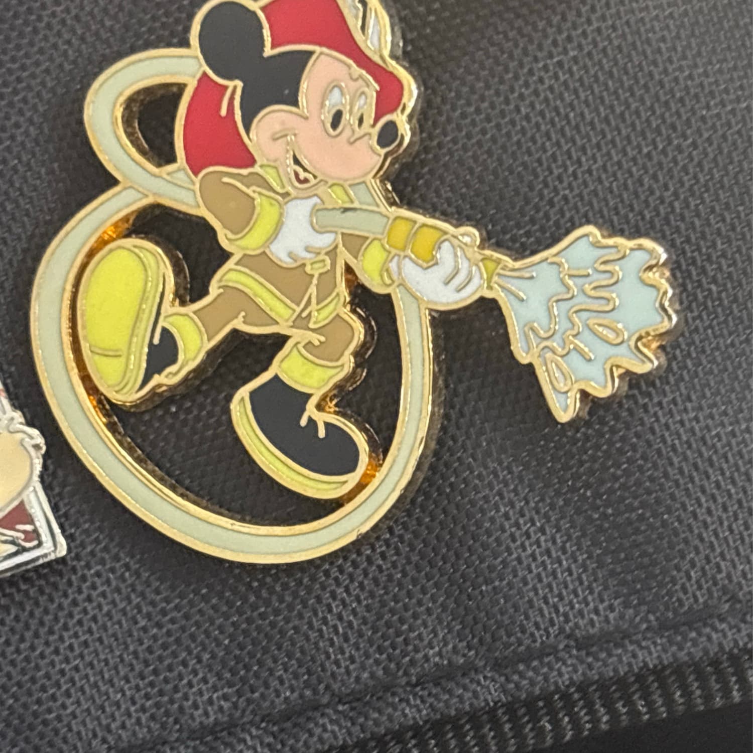 Main Street Fire House Mickey Mouse Firefighter Engine Co. 71 Pin