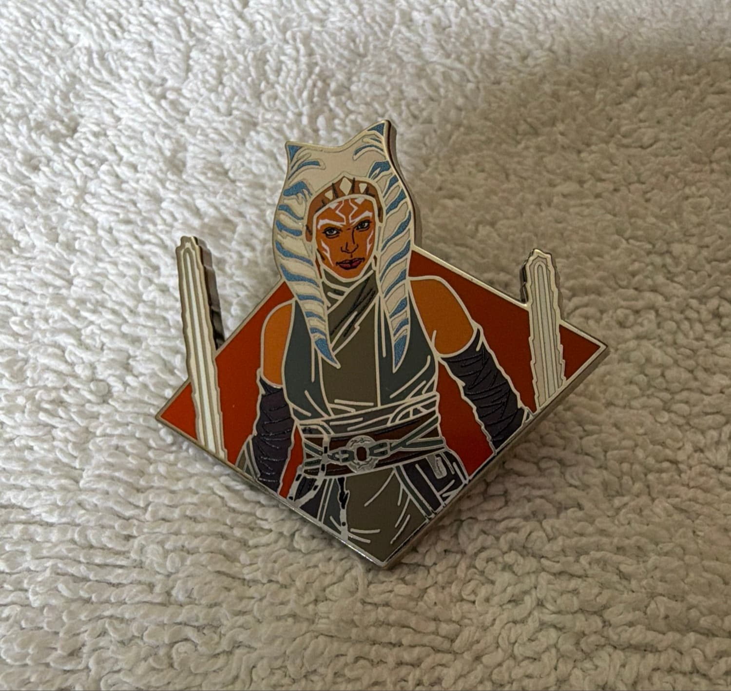 Ahsoka Tano Holding Lightsabers