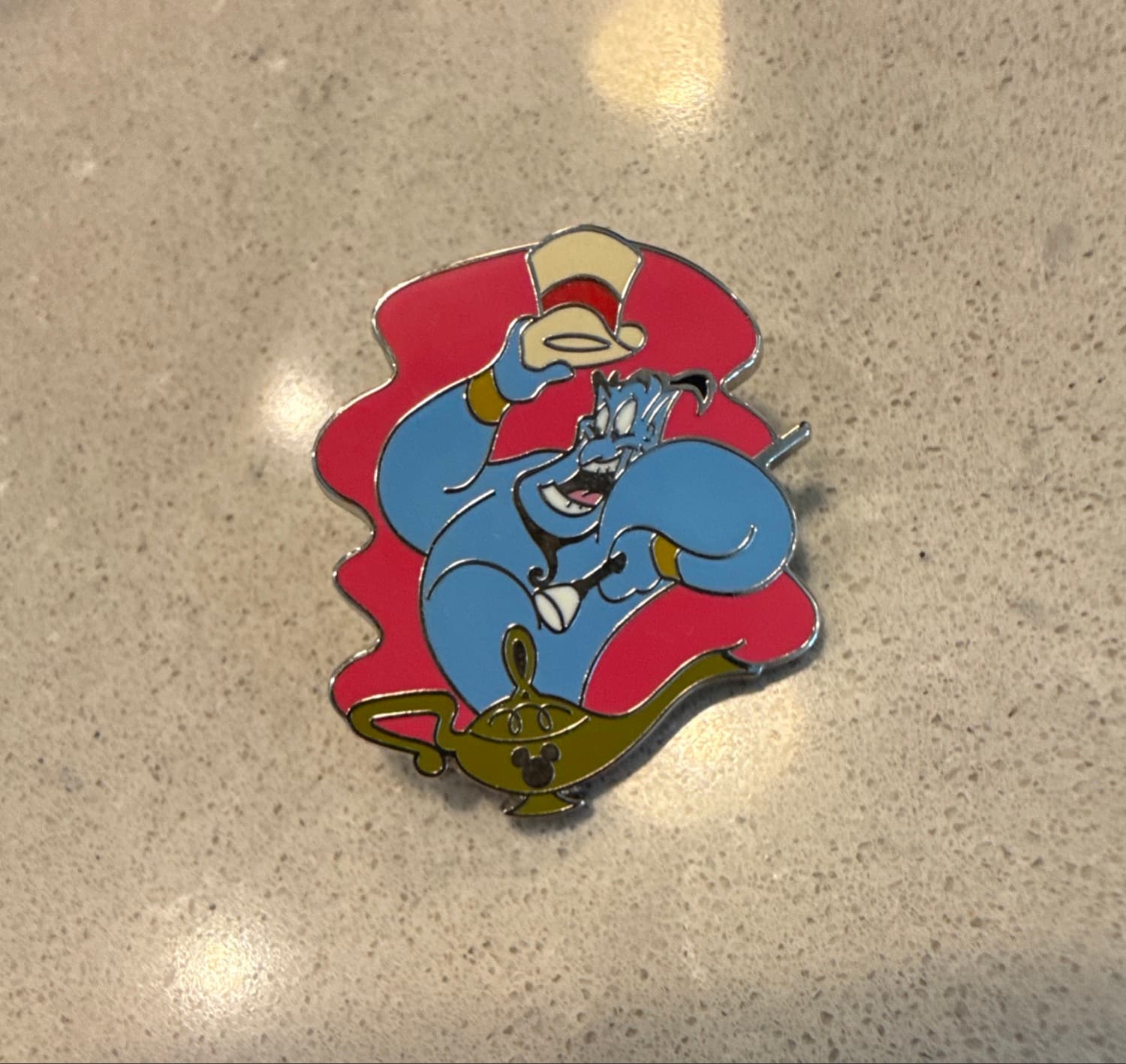 Genie with Top Hat - Aladdin - Hidden Mickey Series 2015 front