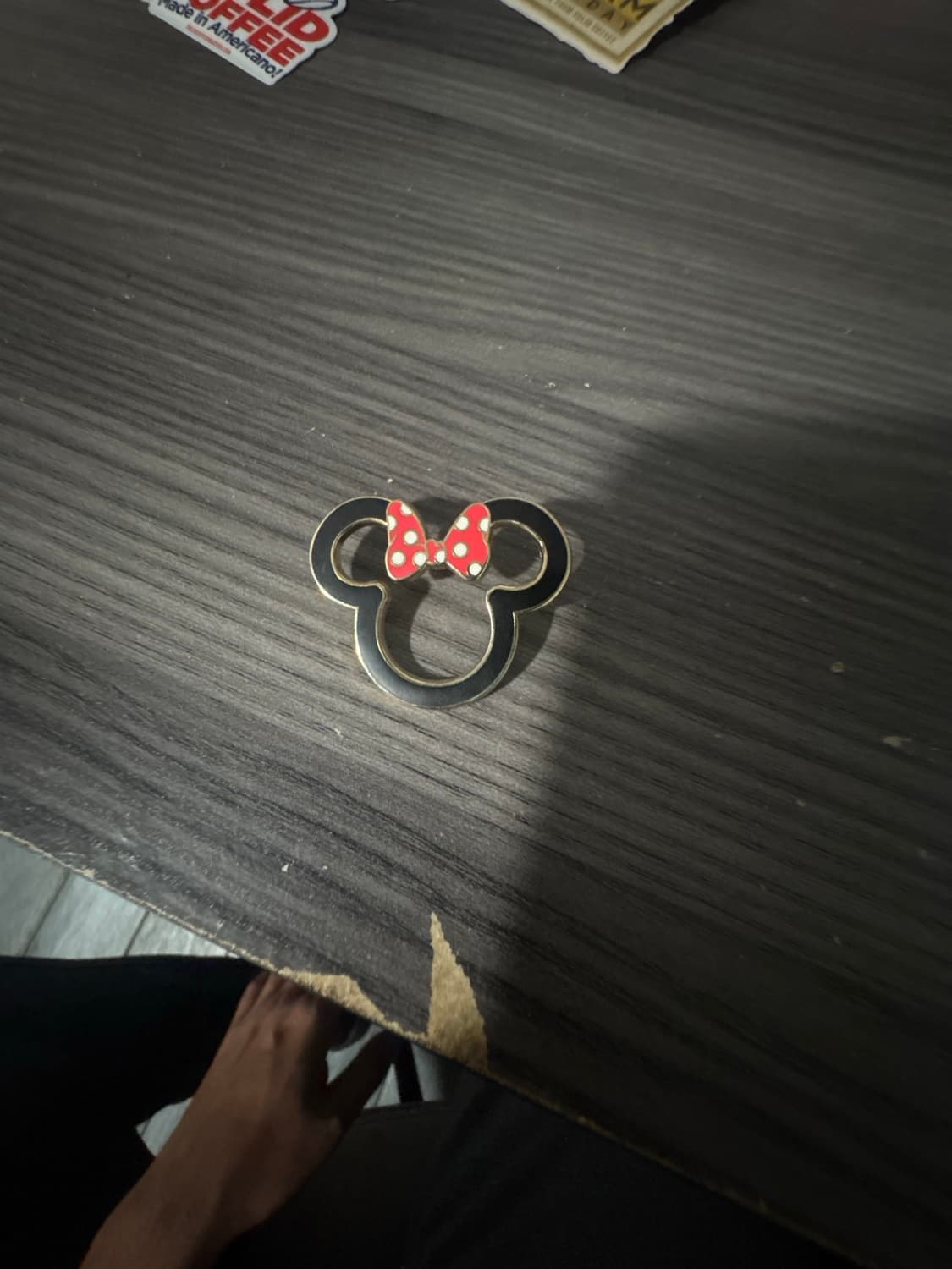 Minnie Mouse Head with Bow front