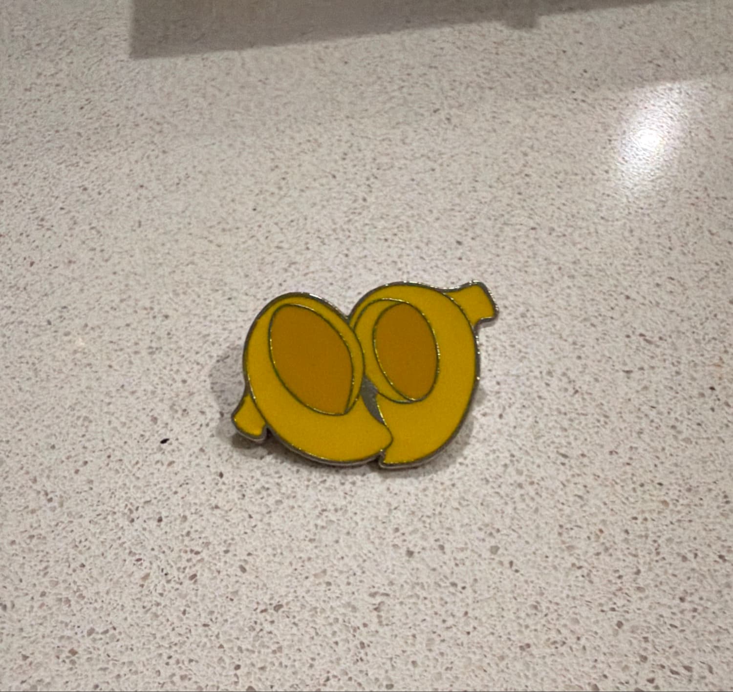 Mickey Mouse Yellow Ears Hidden Mickey Trading Pin