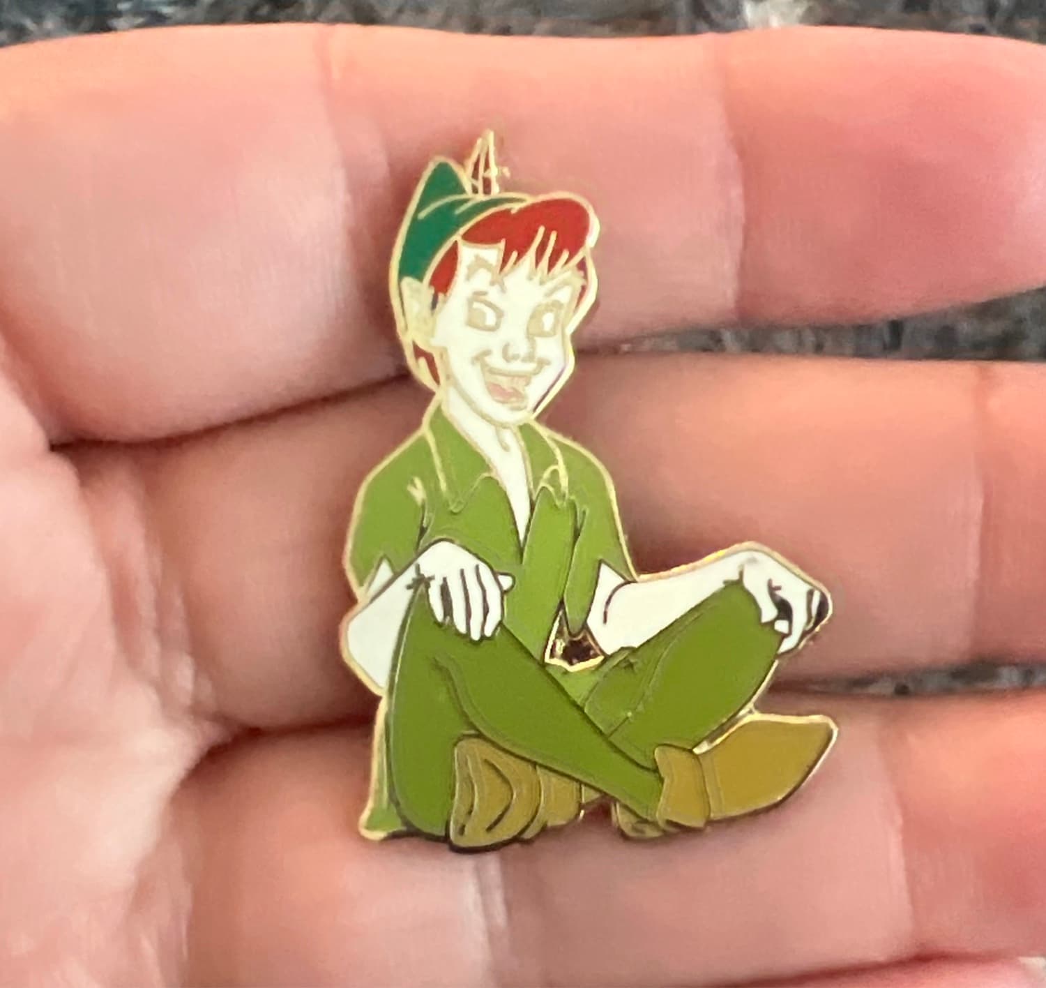 Peter Pan Sitting