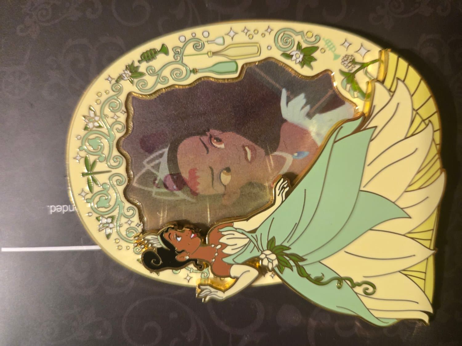 Loungefly The Princess And The Frog Tiana Lenticular Enamel Pin