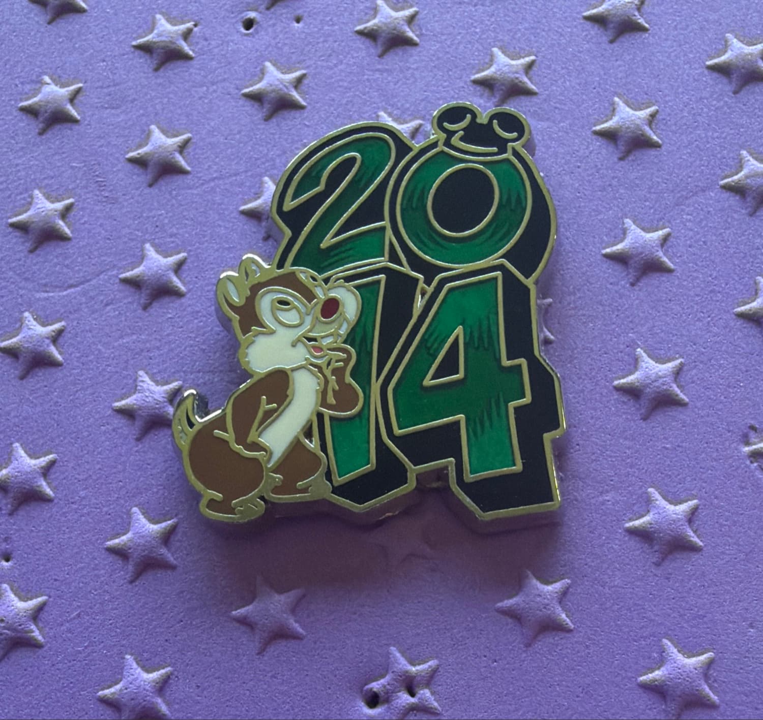 Dale 2014 Dated Pin with Mickey Icon