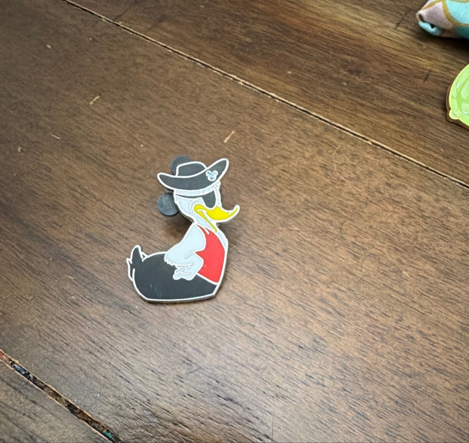 Donald Rubber Duck Pirate Pin