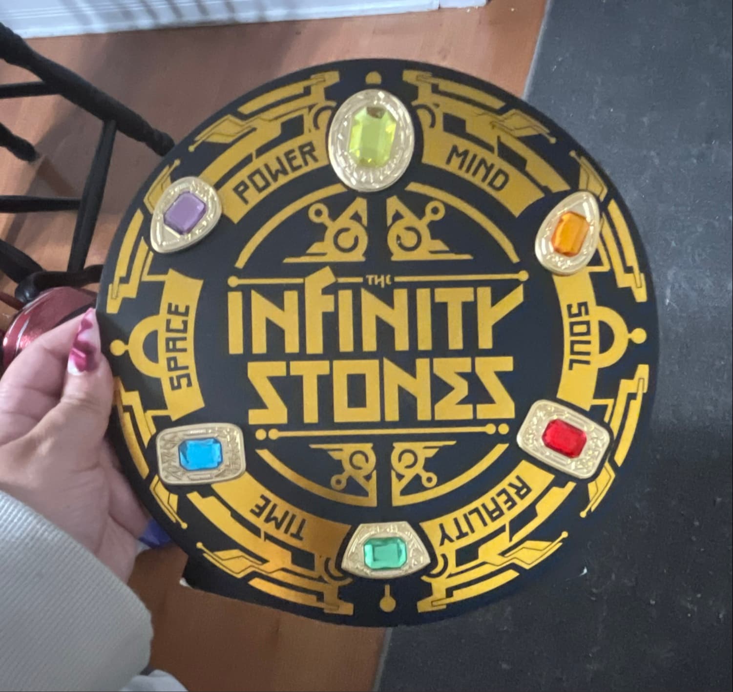 The Infinity Stones Pin Set Display Board
