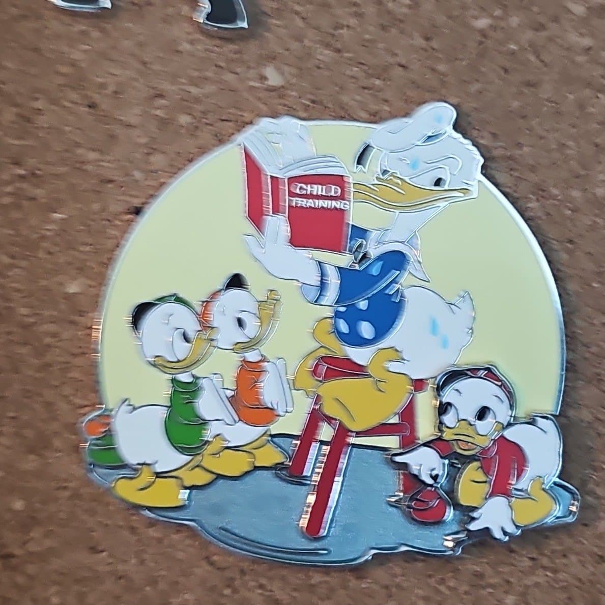 Donald, Huey, Dewey and Louie - 85th Anniversary - Child Training Pin