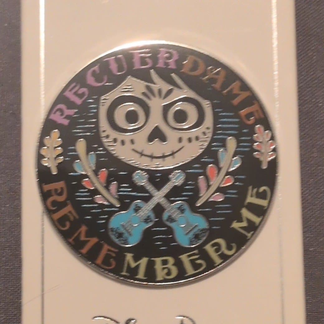 Disney Coco Miguel Sugar Skull Remember meMe Pin