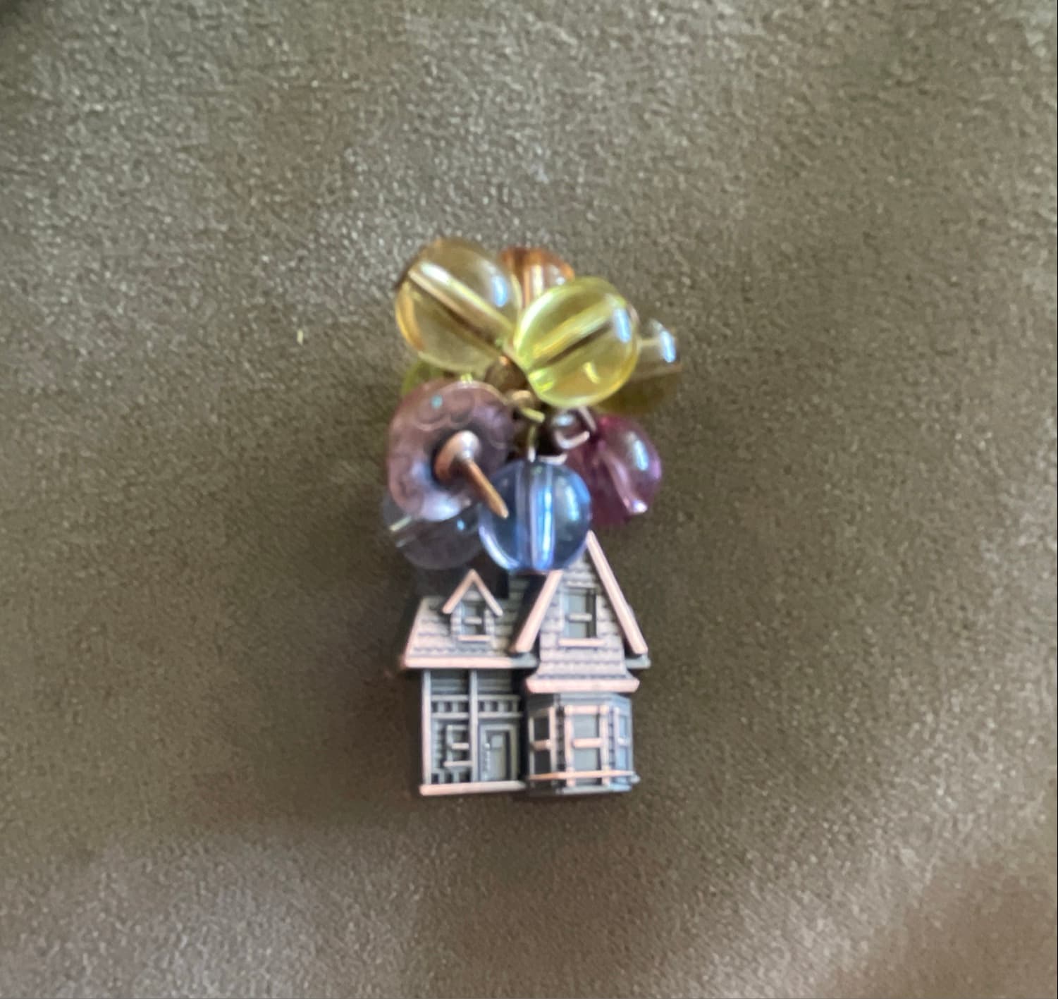 Disney Parks Pixar Up Gem Balloon House Dangle Pin
