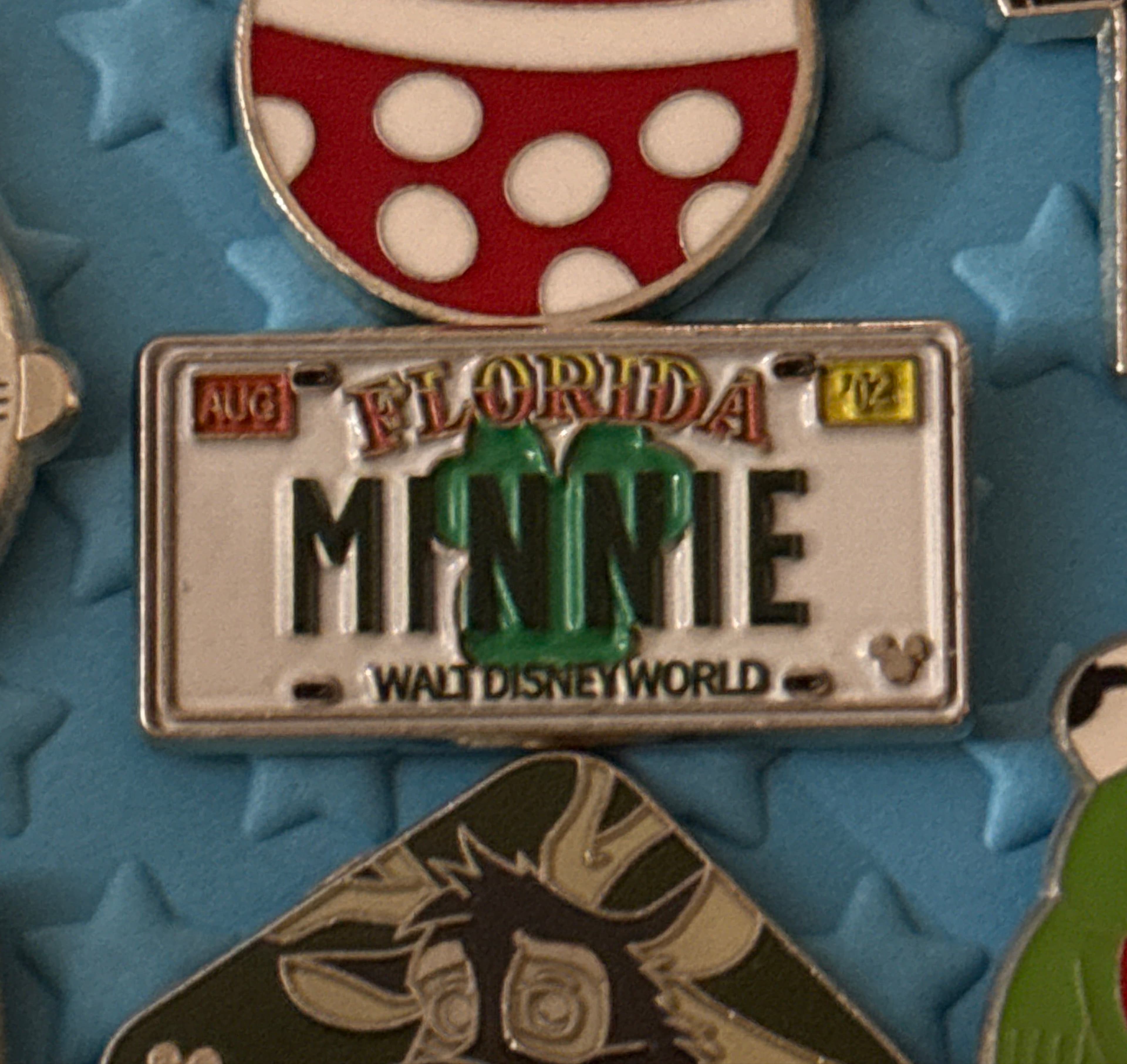 MINNIE Florida License Plate front