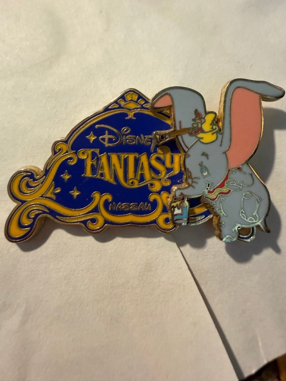DCL/WDW - Disney Fantasy - 2012 - Dumbo Logo front