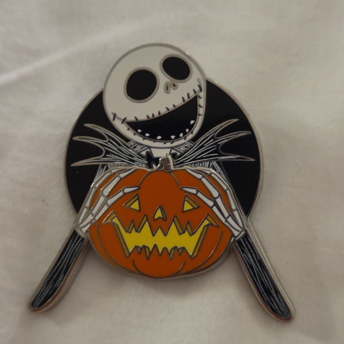 Jack Skellington with Pumpkin front