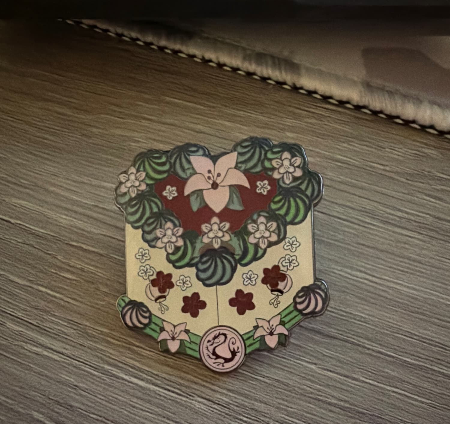 Mulan Vintage Cake Mystery Series Pin