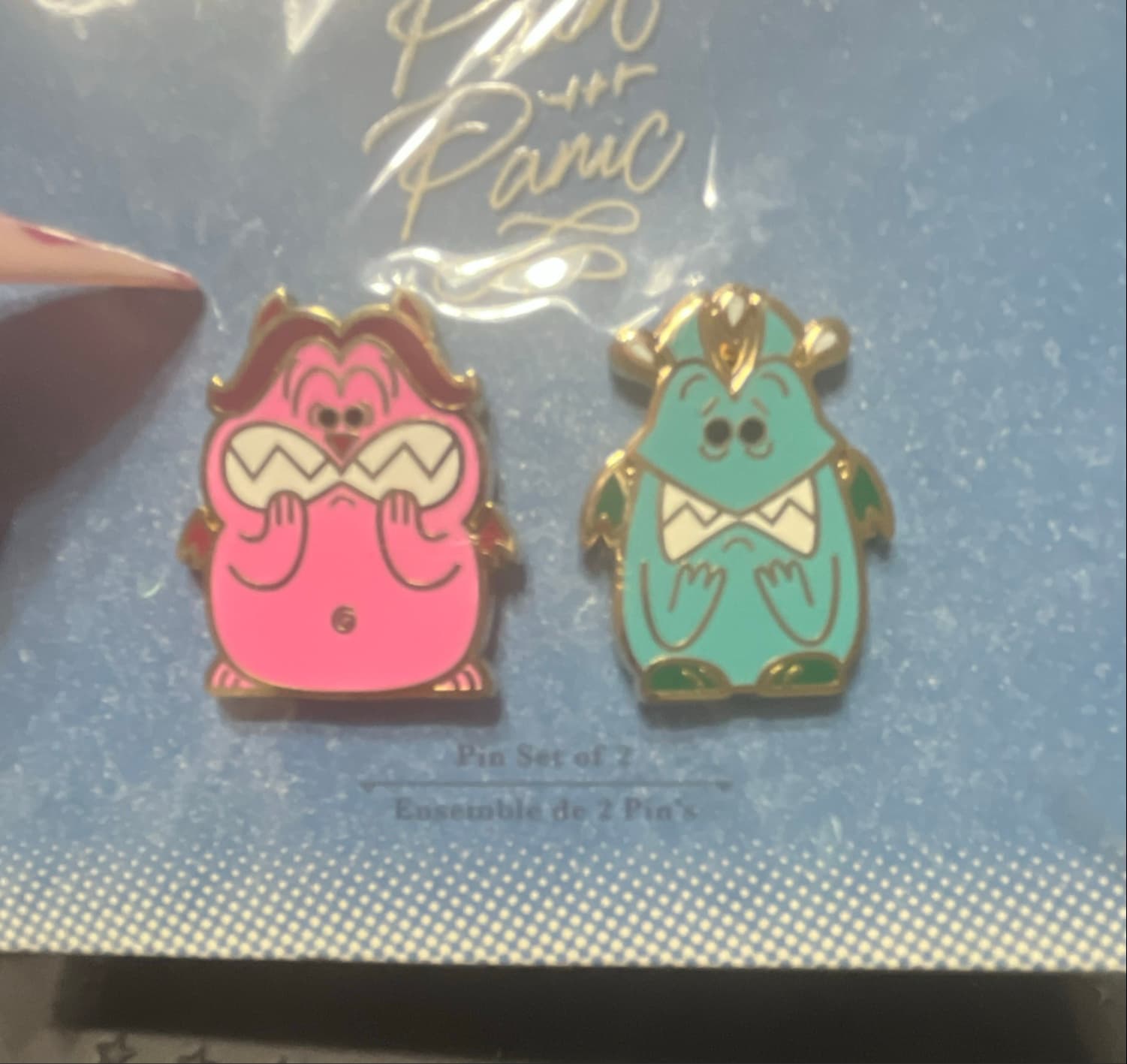 Pain & Panic Hercules Pins front