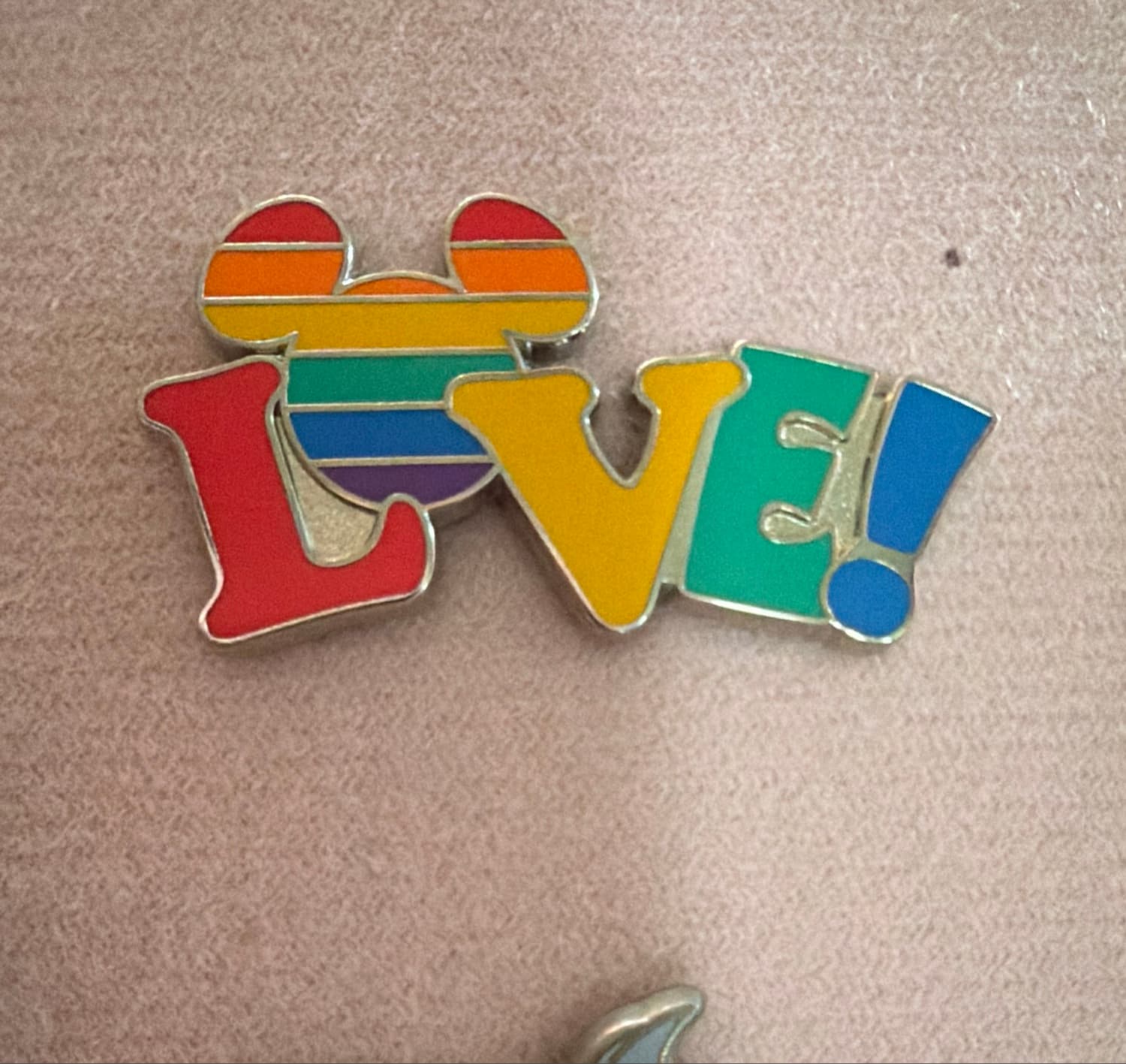 Rainbow Love with Mickey Icon