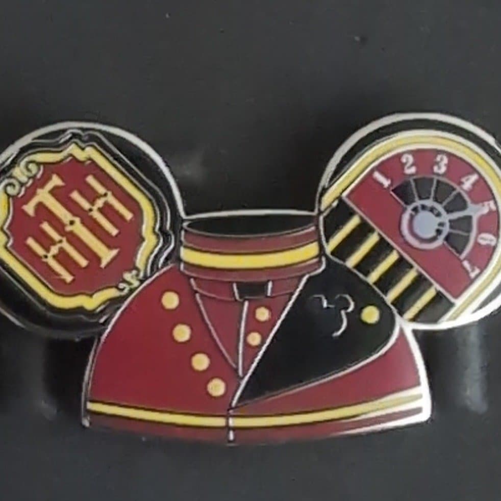 Hidden Mickey - Tower of Terror HTH Bellhop Hat Mickey Icon front