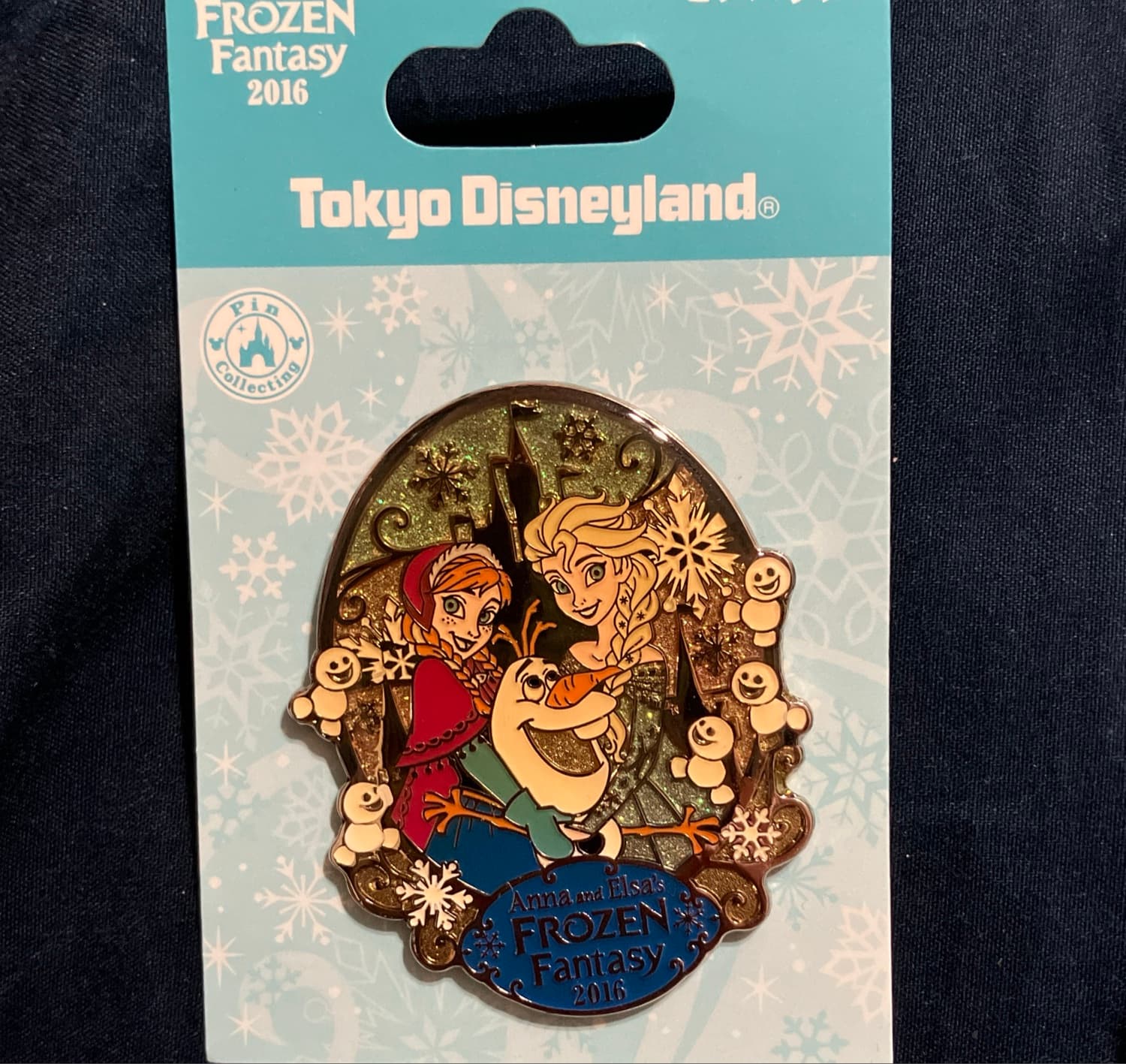 Frozen Fantasy 2016 Pin Badge Anna Elsa Olaf