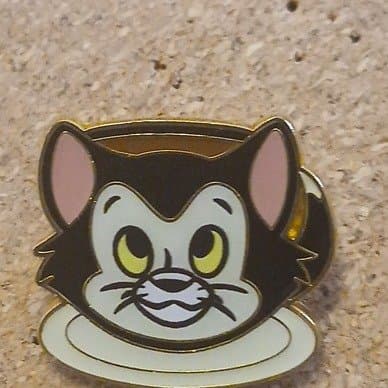 Figaro Teacup Pin - Loungefly Disney Characters Teapot & Teacup Blind Box Set