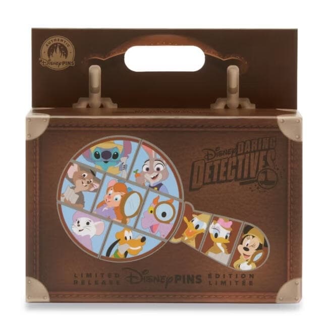 WDW Daring Detectives Magnify Glass Puzzle Mystery Set front