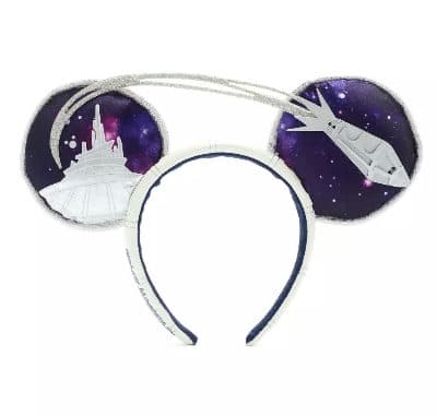 Disney Minnie Ears Headband - Mickey Mouse The Main Attraction - Space Mountain