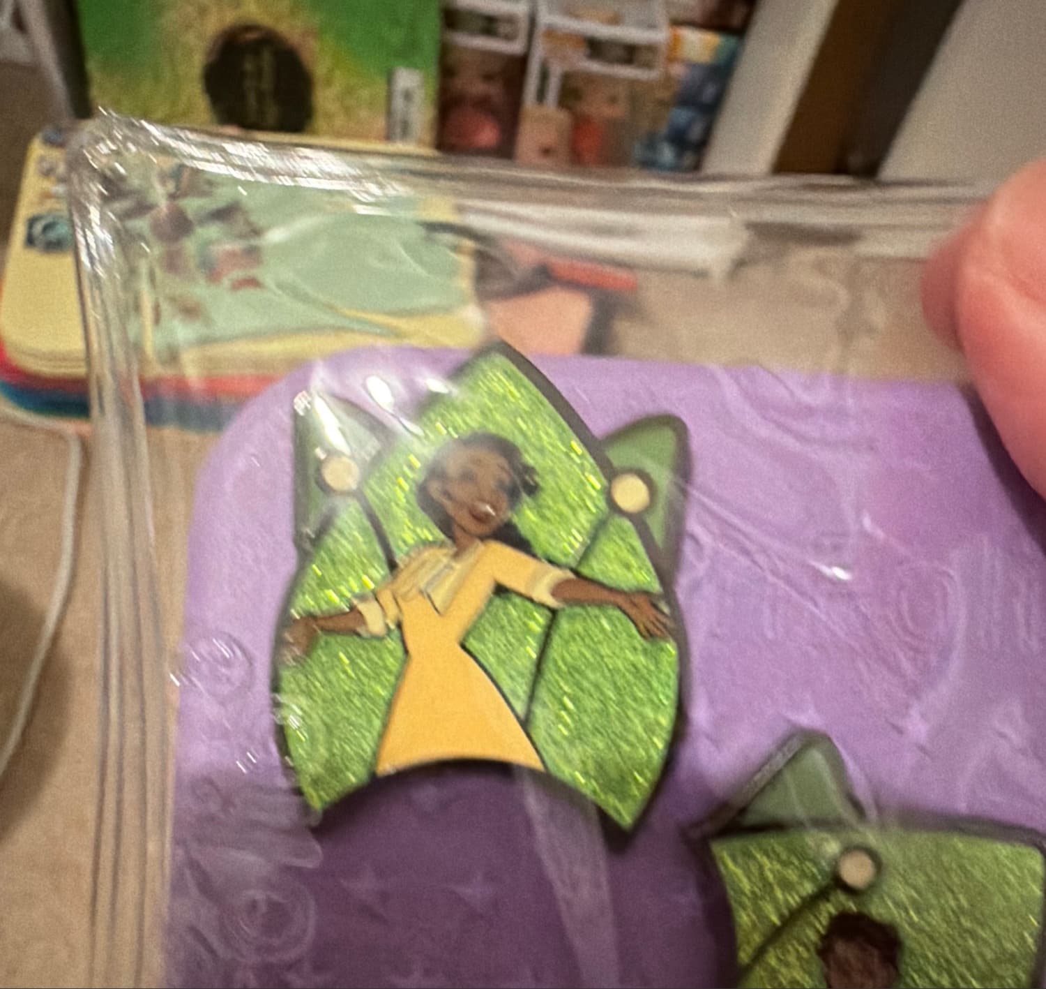 Loungefly Princess and the Frog Glitter Puzzle - Tiana Piece