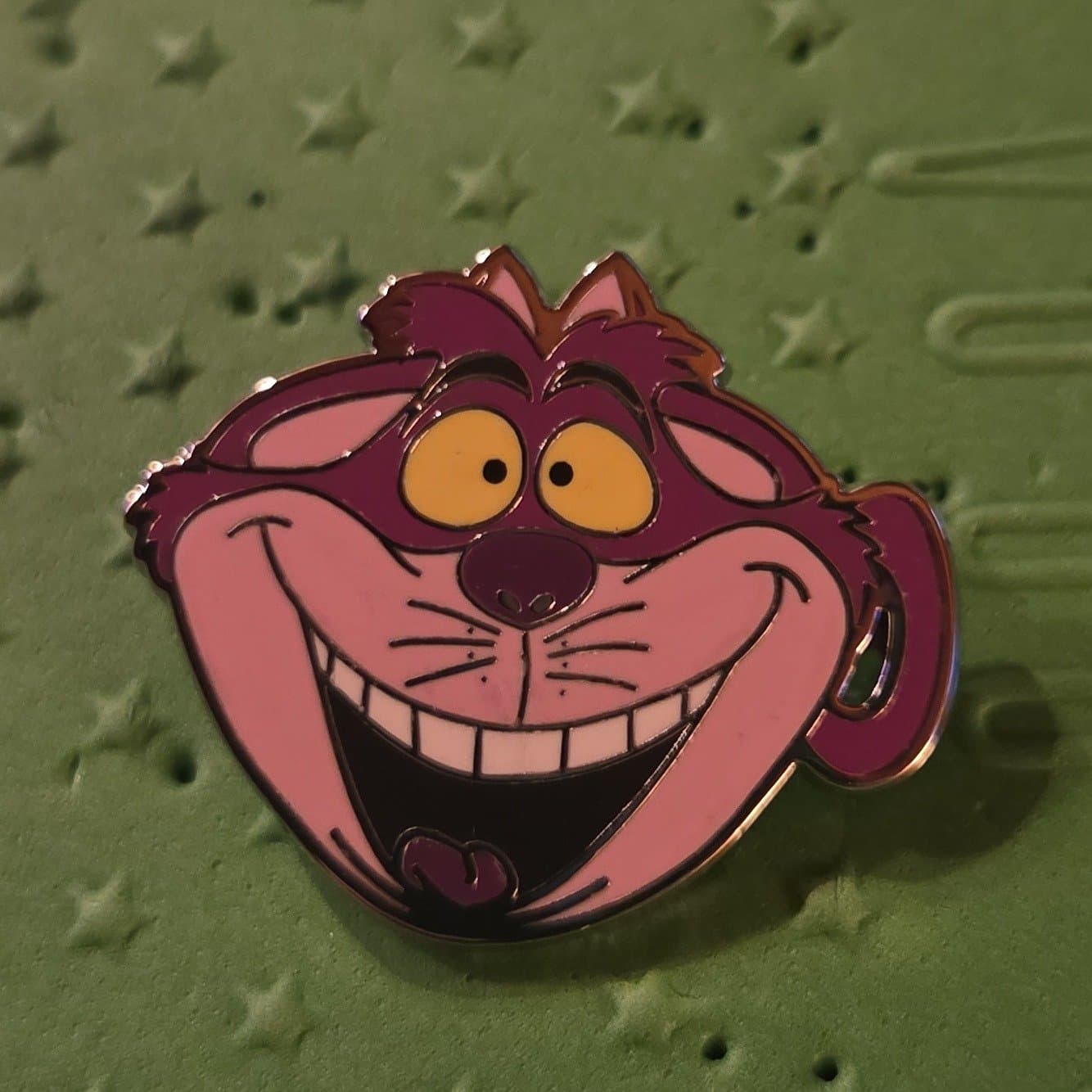Cheshire Cat Character Mug Mystery Pin