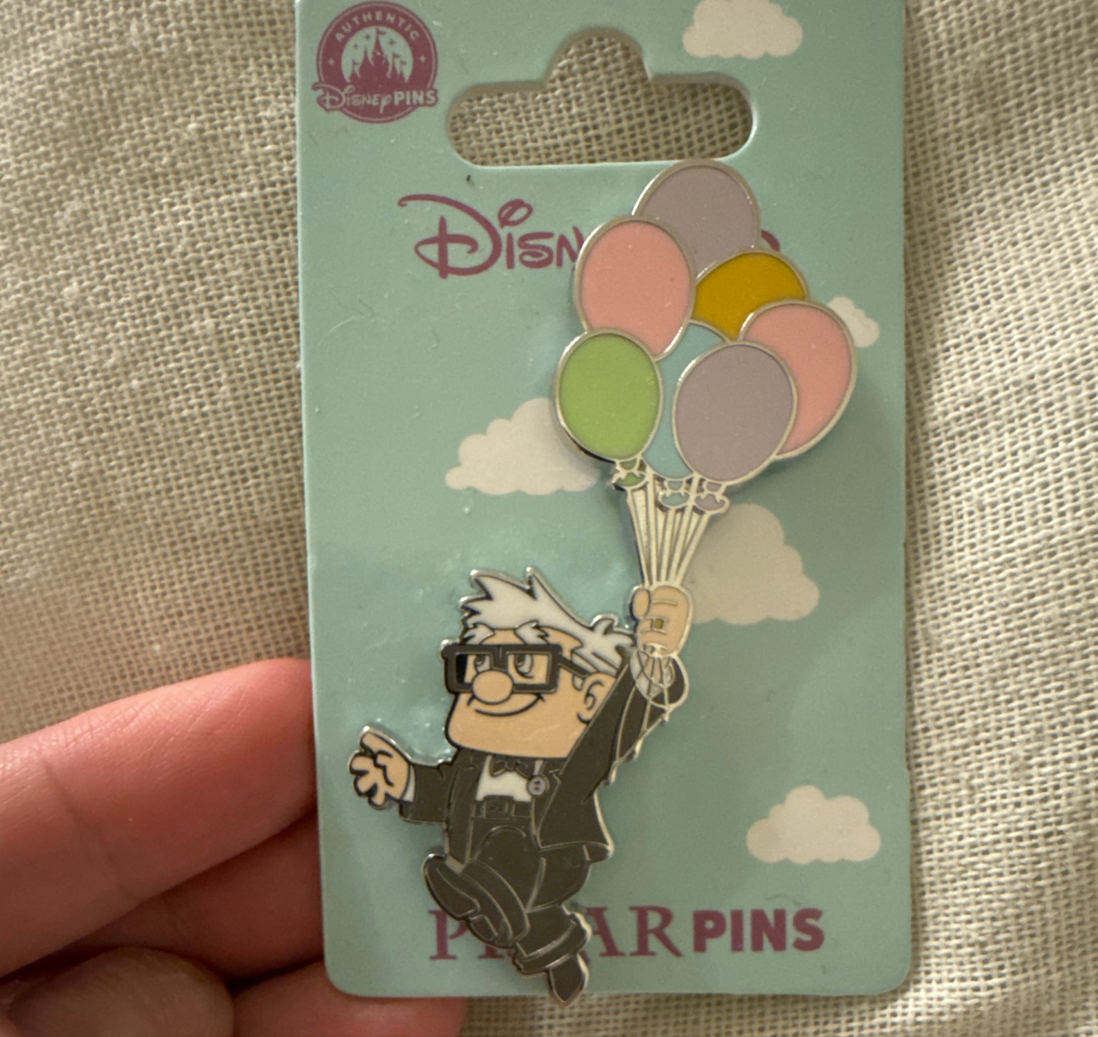 Carl Fredricksen with Balloons - Pixar Collection "Up There"