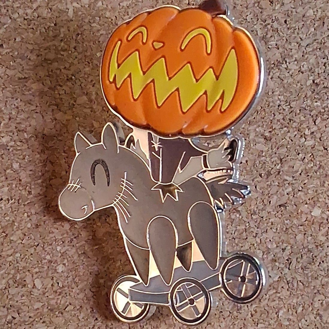 The Headless Horseman in the Style of Tim Burton's Nightmare Before Christmas - Free-D front