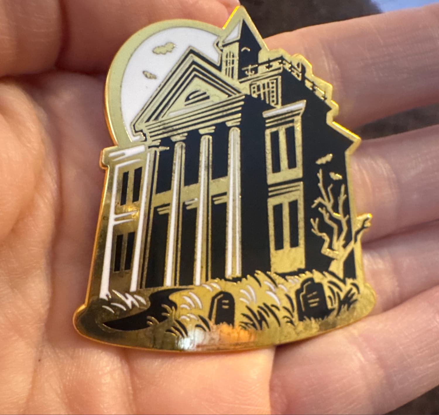 Haunted Mansion 50th Anniversary Mansion from the Ride Pin - D23 Expo 2019