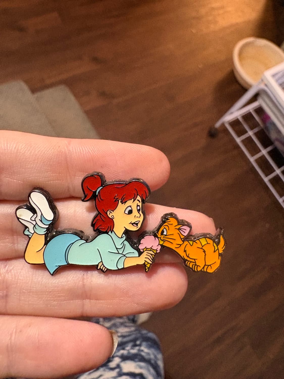 Jenny & Oliver And Company Pets & Owners Mystery Pin
