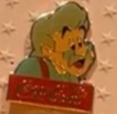 Geppetto Head Pinocchio Coca Cola Pin