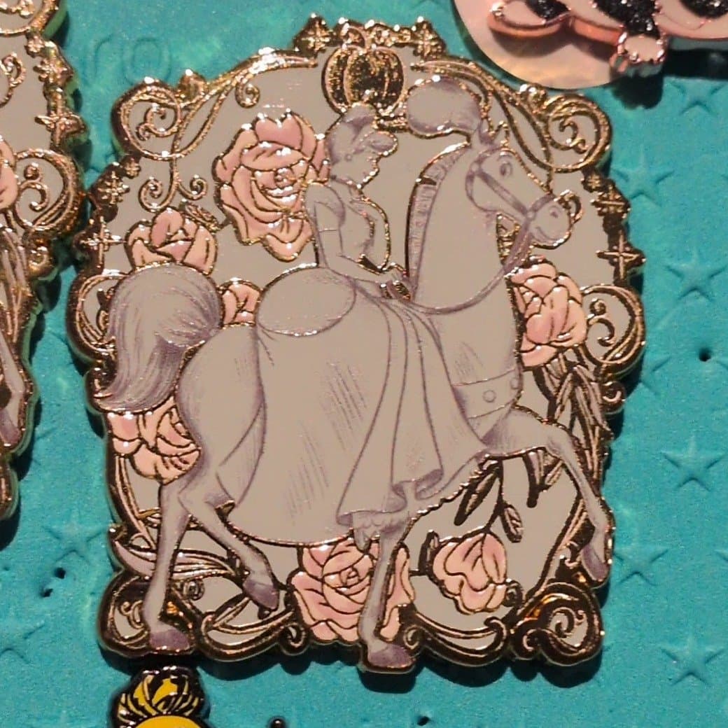 Cinderella horse Pin