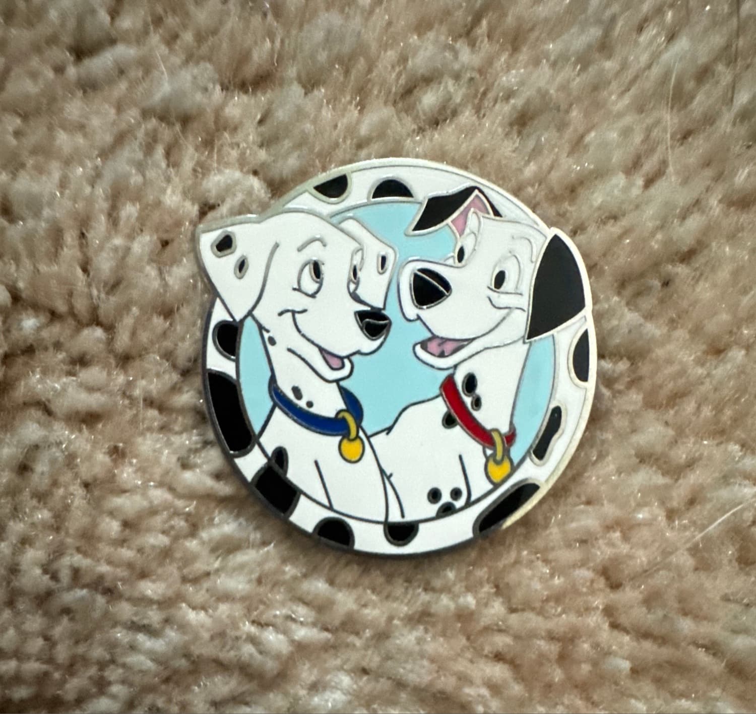 Pongo & Perdita 101 Dalmatians Pin