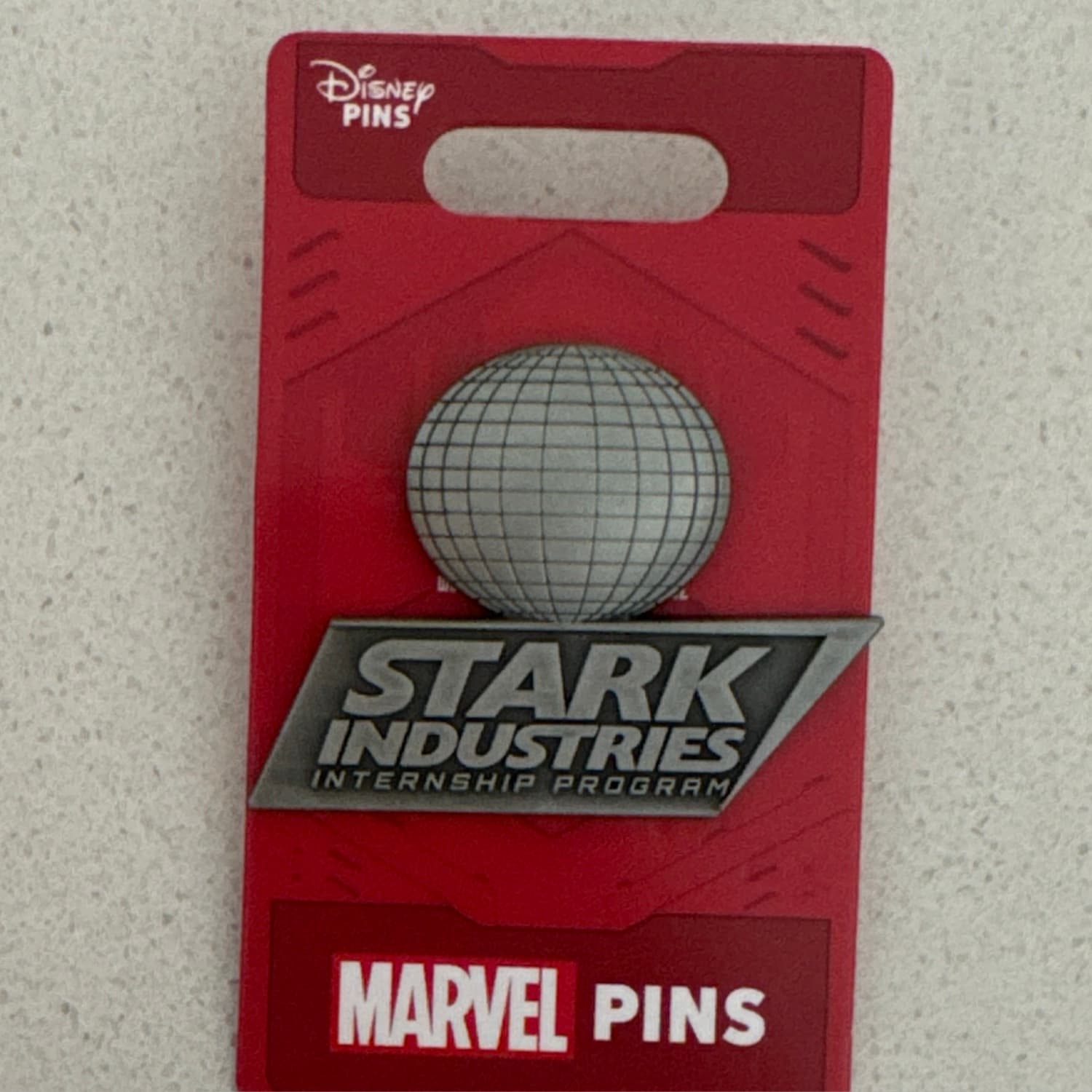 Stark Industries Internship Program Globe Pin