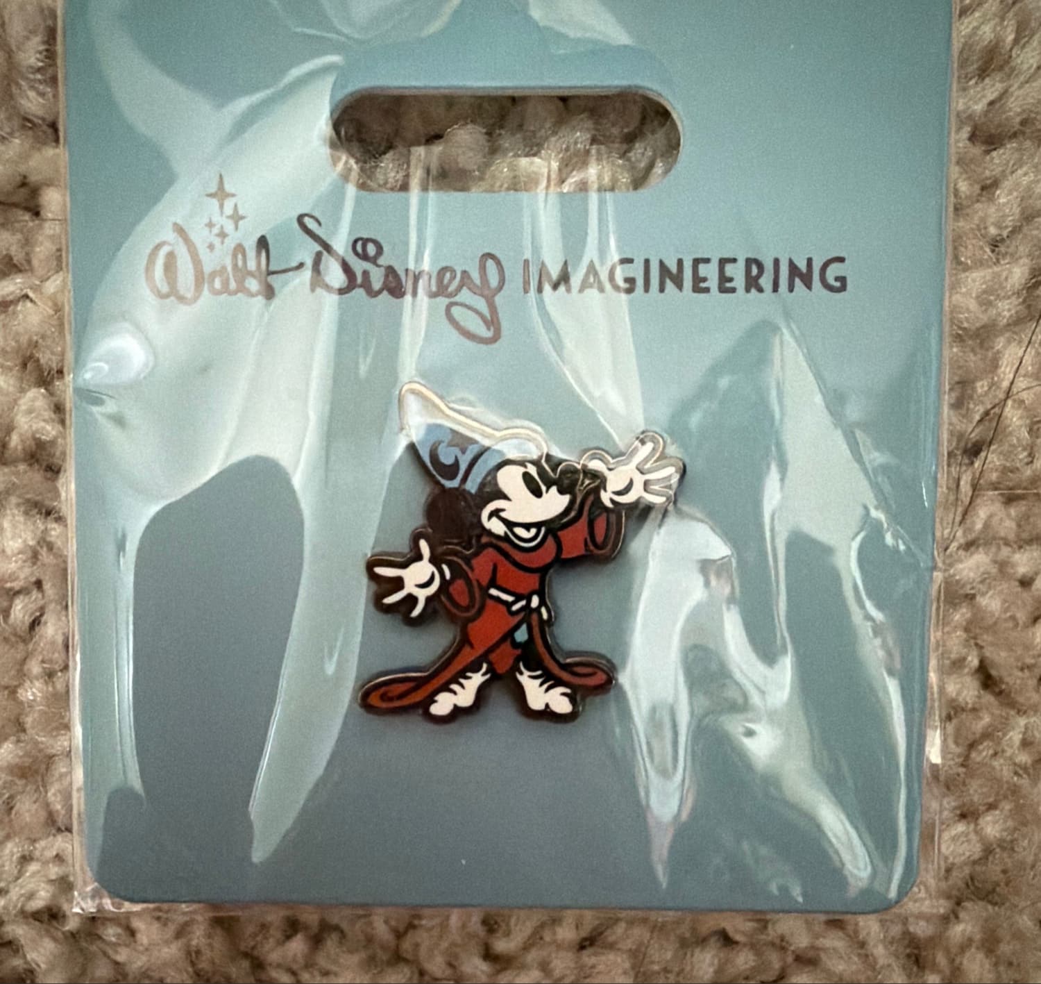 Sorcerer Mickey Walt Disney Imagineering Fantasia Pin