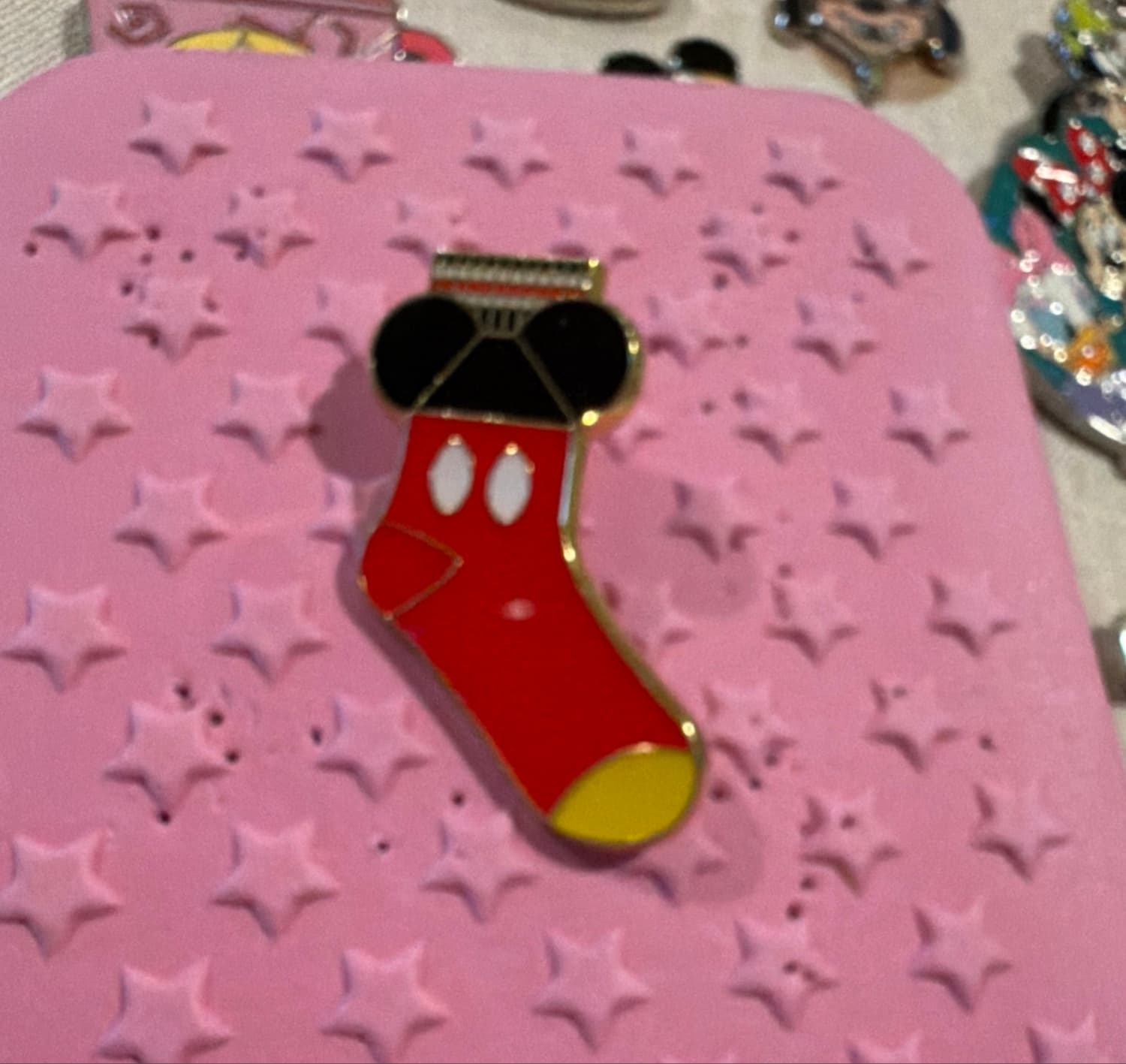 Mickey Mouse Sock Pin