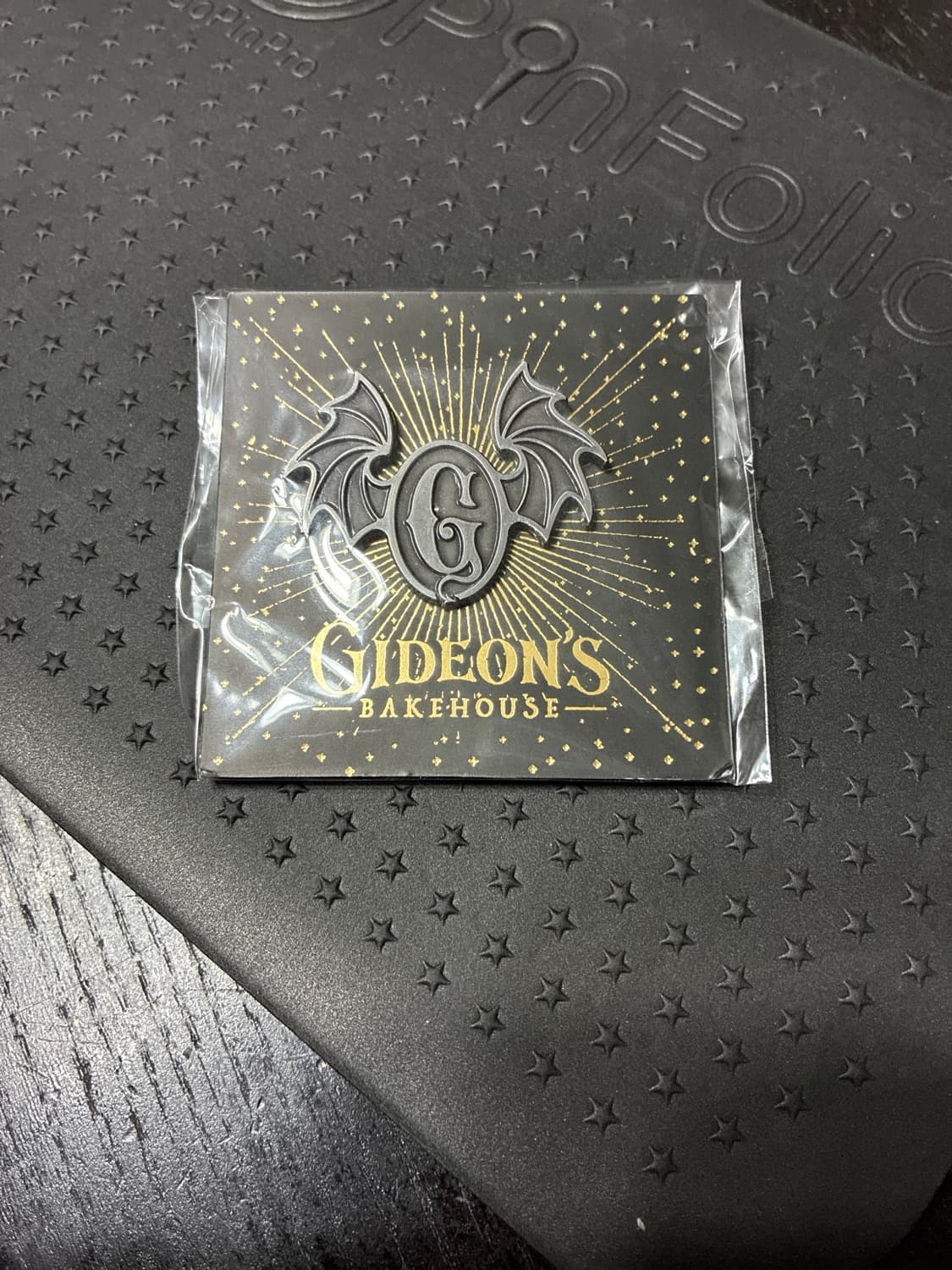 Gideon's Bakehouse Winged G Original Logo Pin