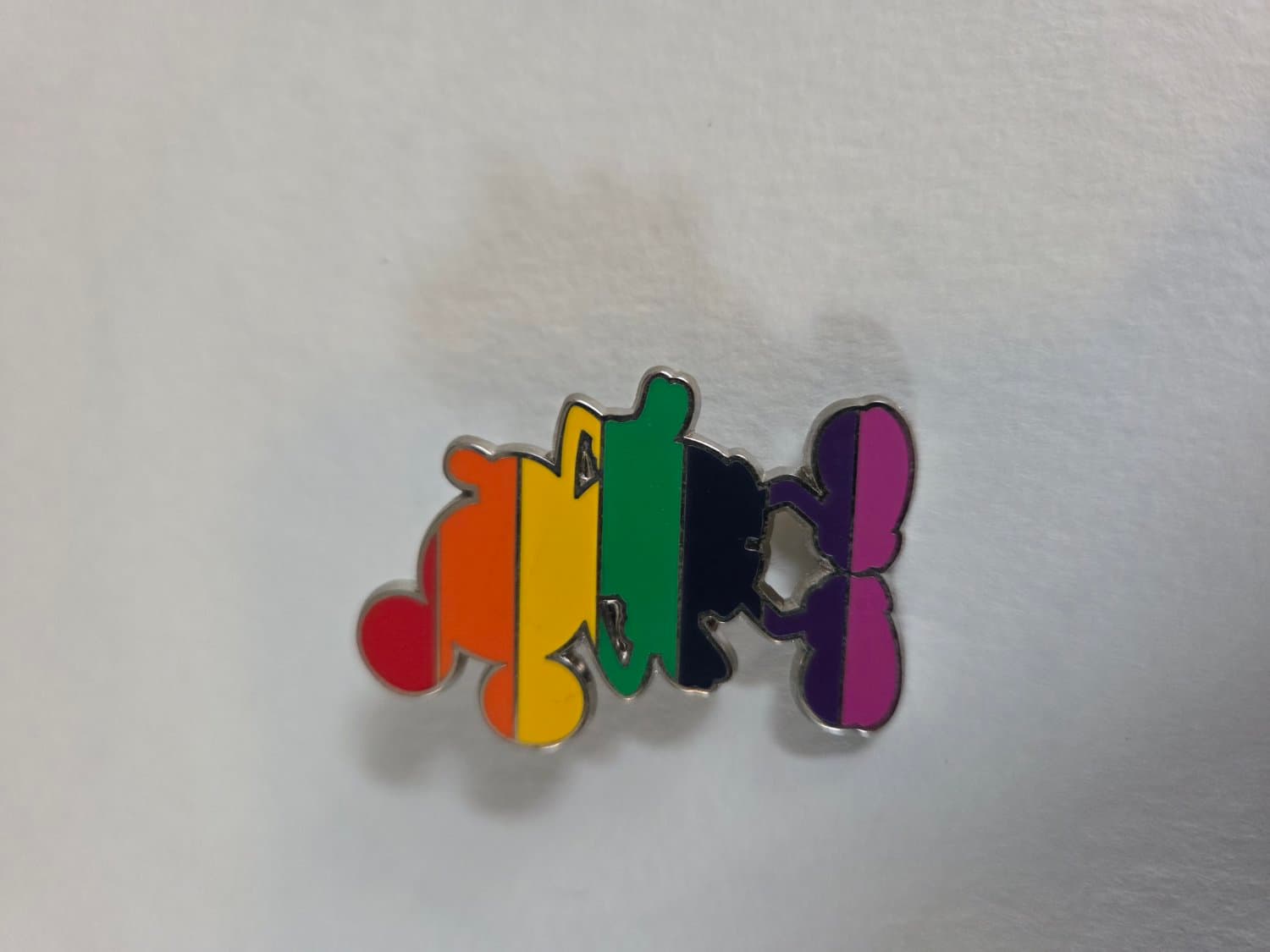 rainbow Mickey silhouette 2016