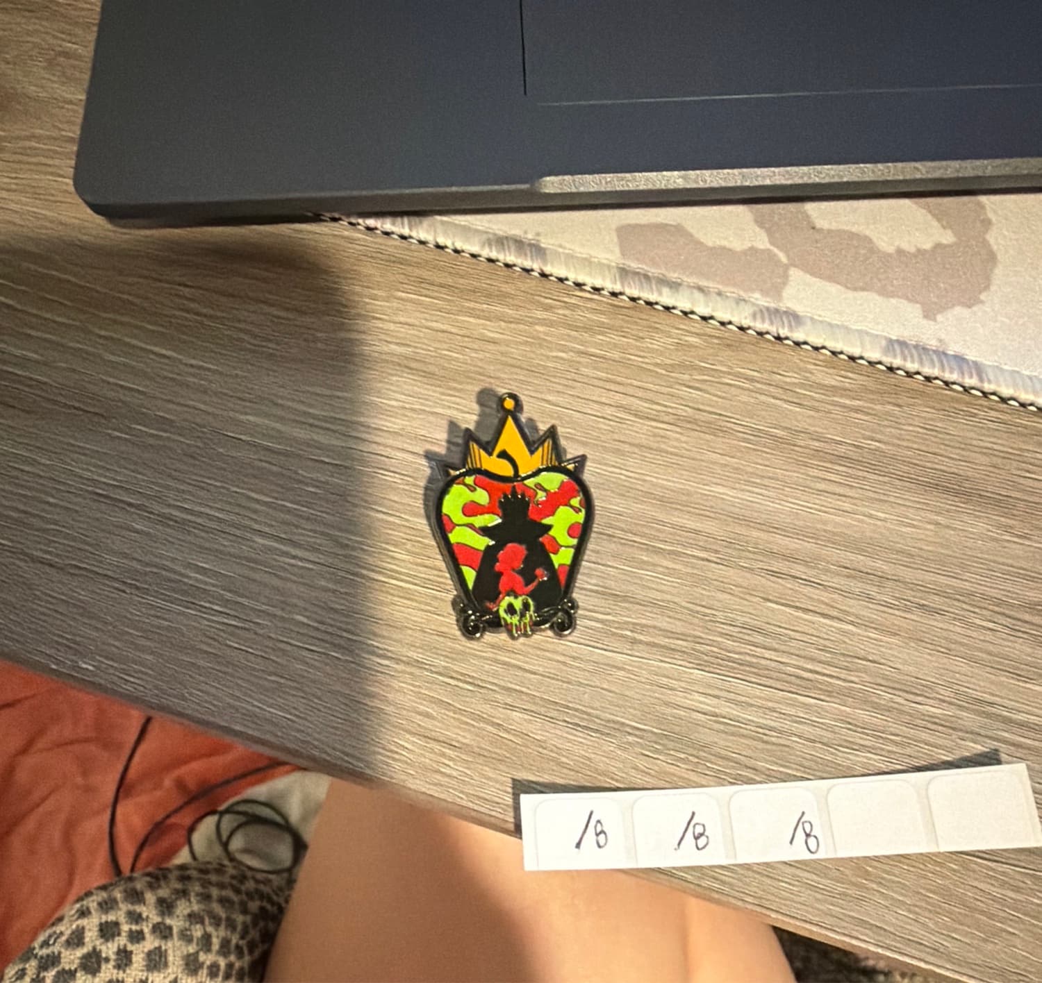 Loungefly Disney Villain Silhouette GITD Mystery Pin - evil queen