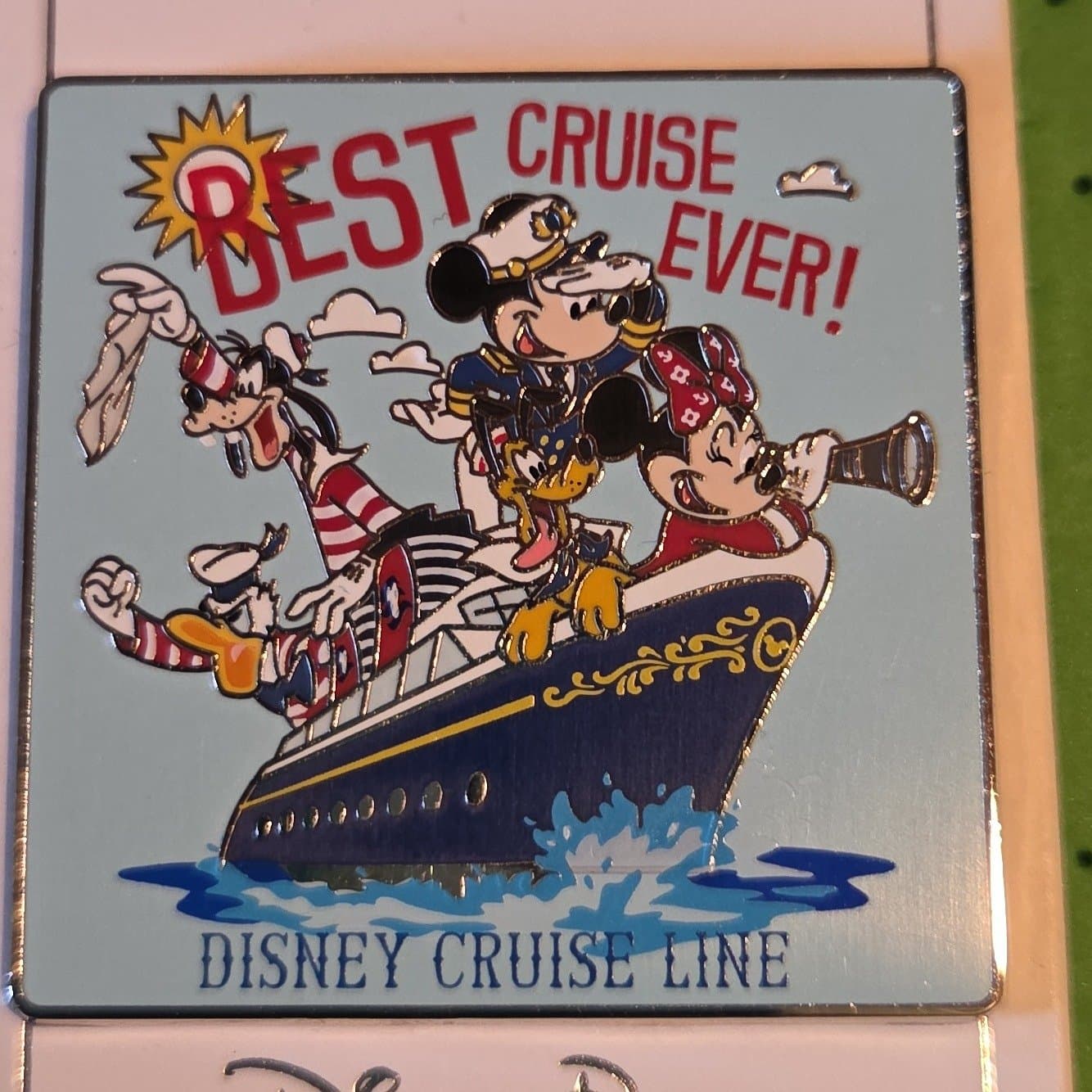 Best Cruise Ever! Mickey & Friends Disney Cruise Line Pin