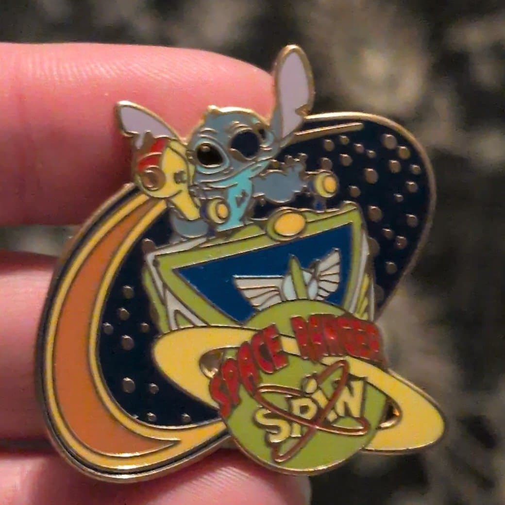 Stitch Space Ranger Spin front