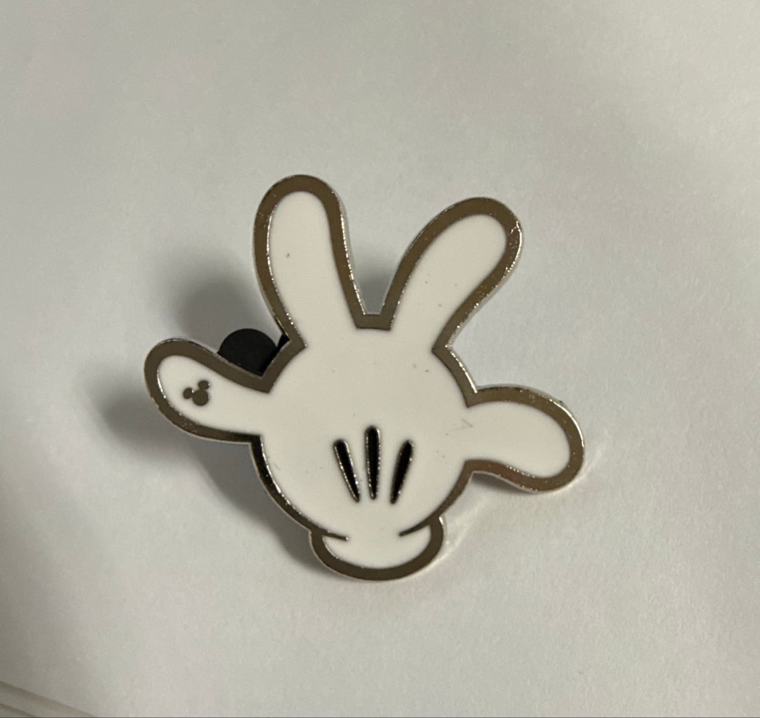 Mickey Mouse Glove Peace Sign front
