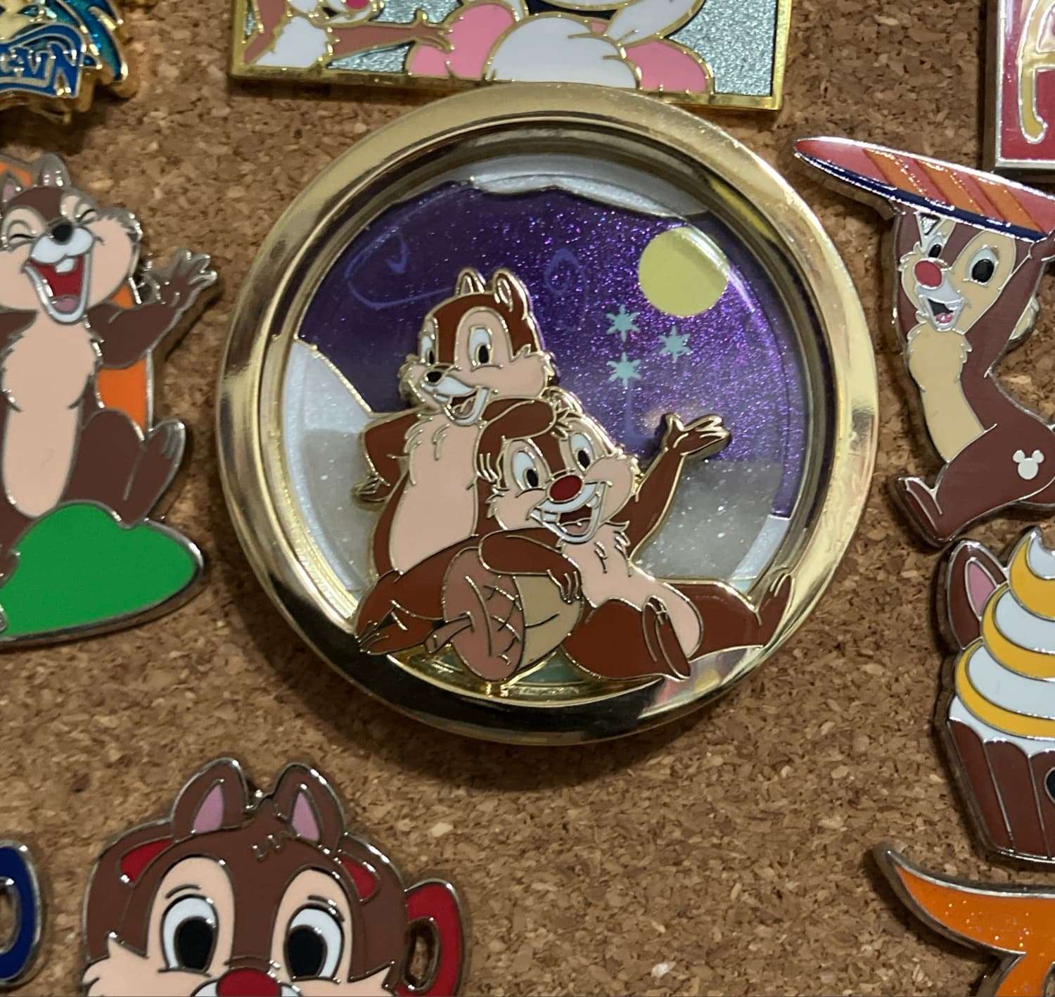 DSSH Winter Series Chip and Dale Pin front