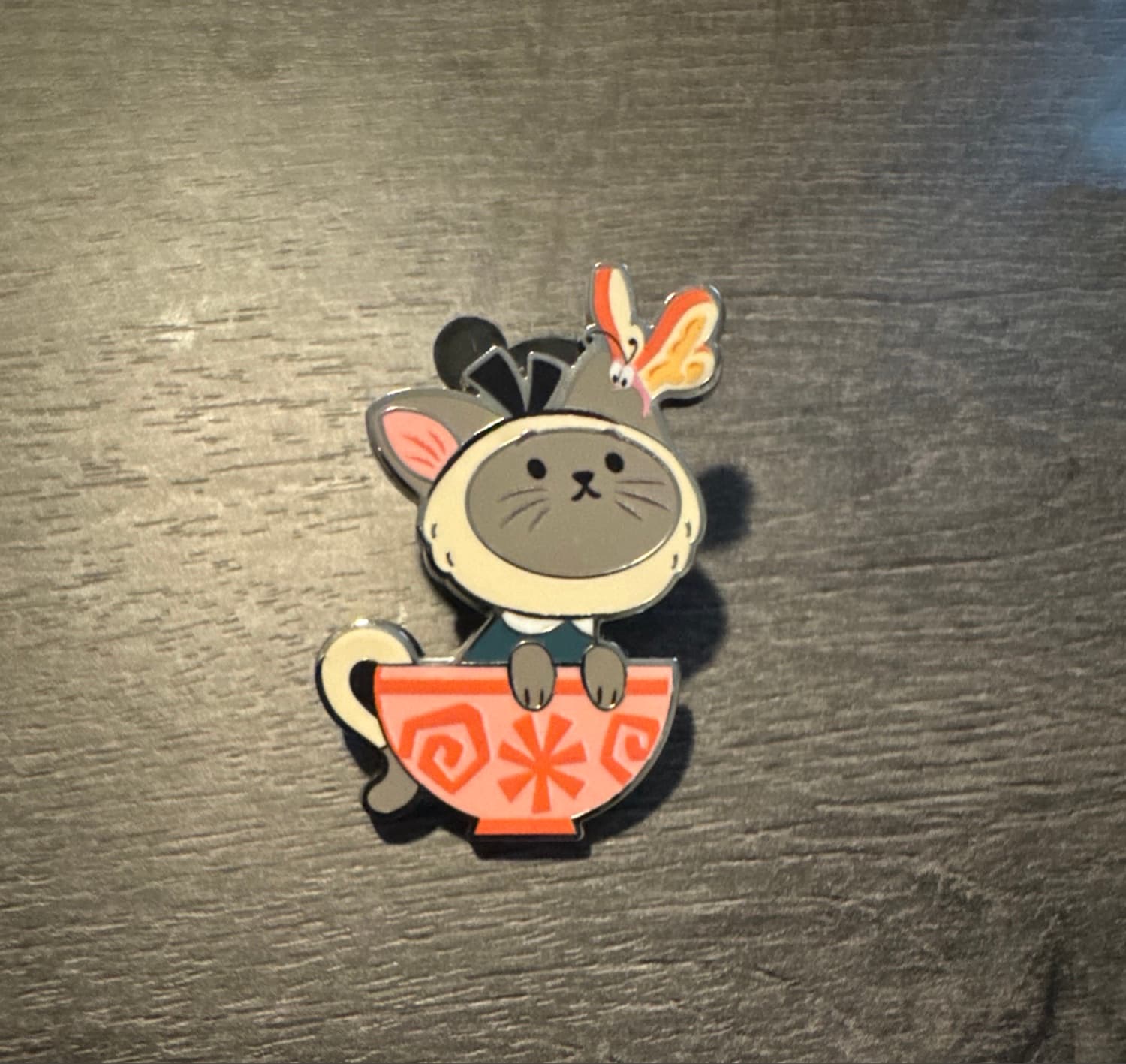 Cat as Tea Cup front